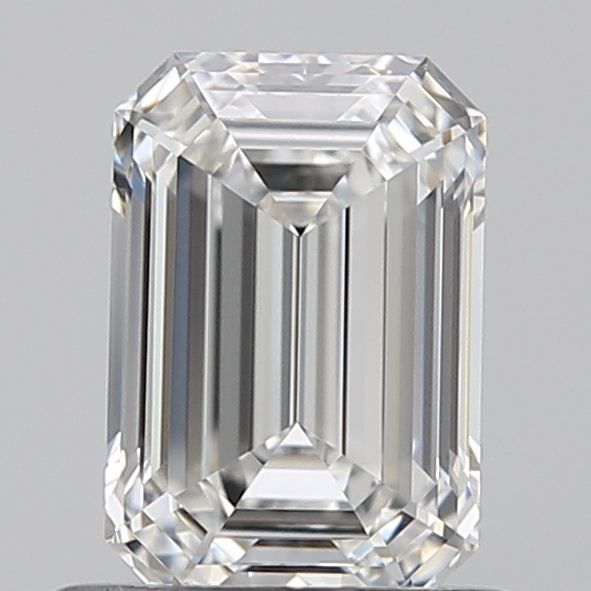 0.81 Carat F-FL Emerald Cut Diamond